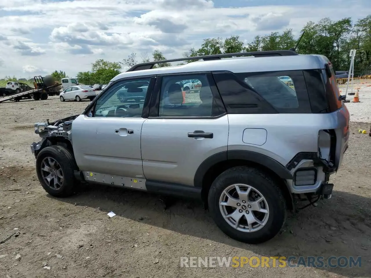 2 Photograph of a damaged car 3FMCR9A64NRD96964 FORD BRONCO 2022