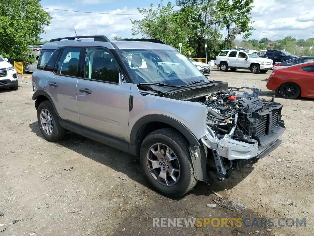 4 Photograph of a damaged car 3FMCR9A64NRD96964 FORD BRONCO 2022
