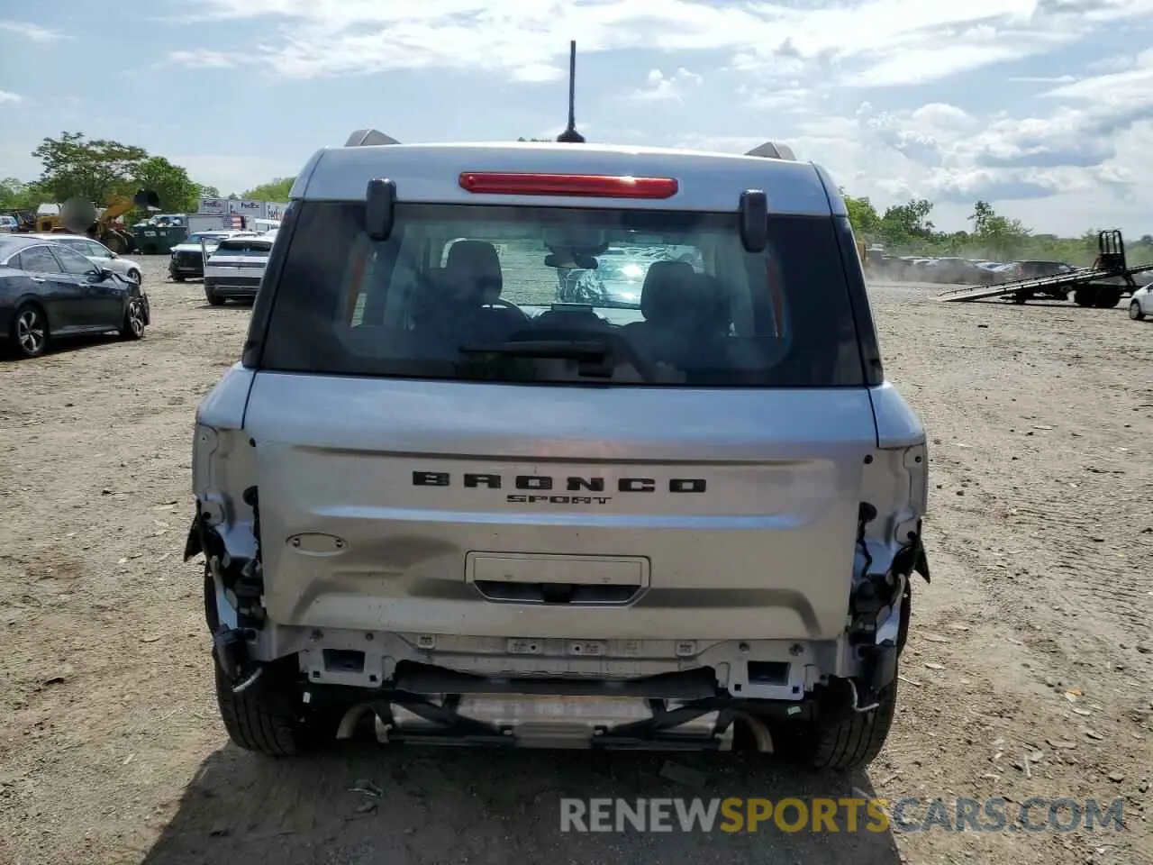 6 Photograph of a damaged car 3FMCR9A64NRD96964 FORD BRONCO 2022