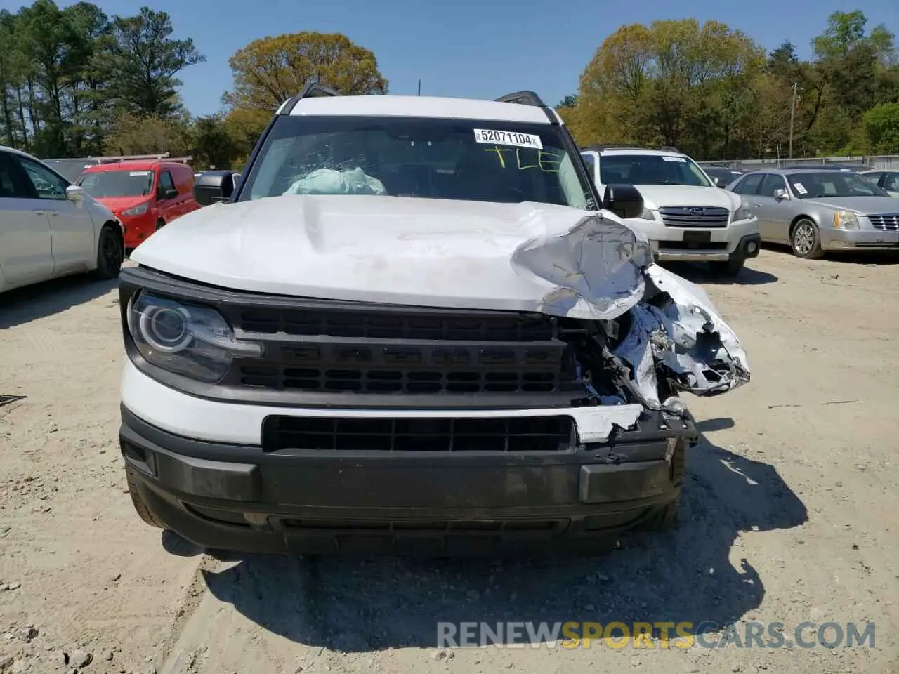 5 Photograph of a damaged car 3FMCR9A68NRD65751 FORD BRONCO 2022