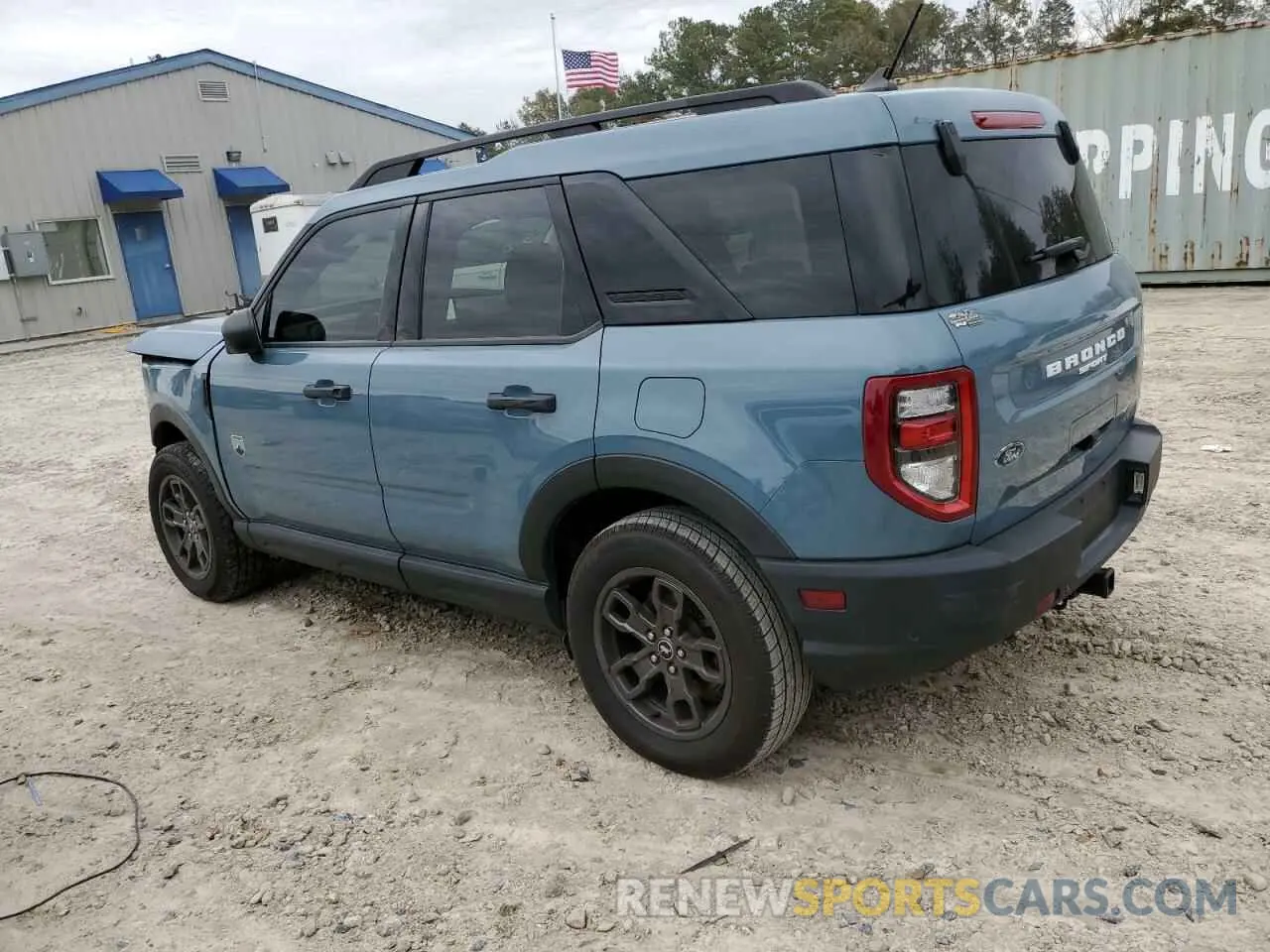 2 Photograph of a damaged car 3FMCR9B60NRD35321 FORD BRONCO 2022