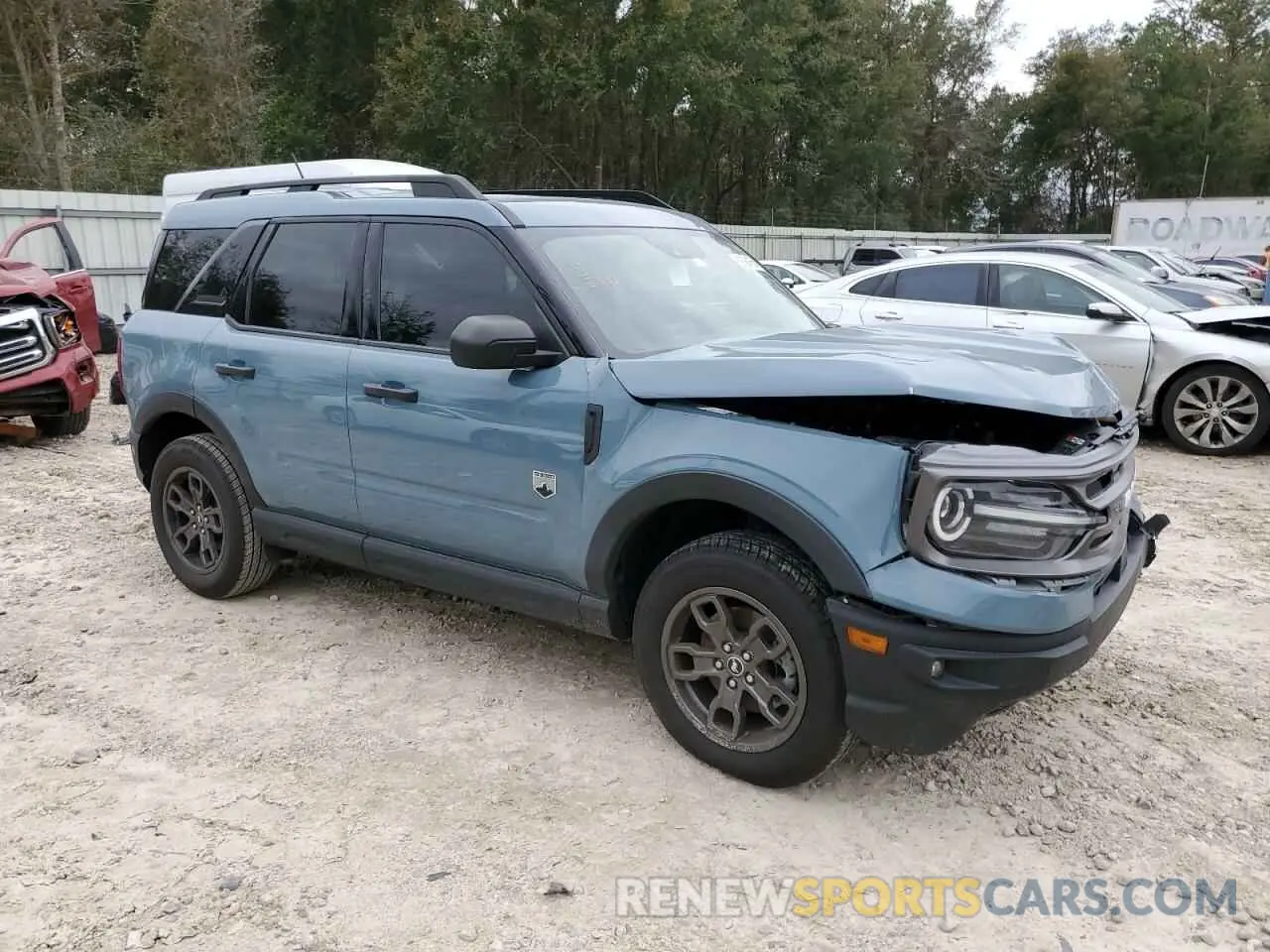 4 Photograph of a damaged car 3FMCR9B60NRD35321 FORD BRONCO 2022