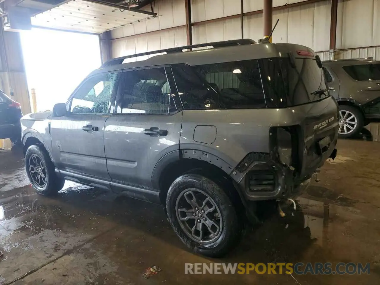 2 Photograph of a damaged car 3FMCR9B60NRD38316 FORD BRONCO 2022