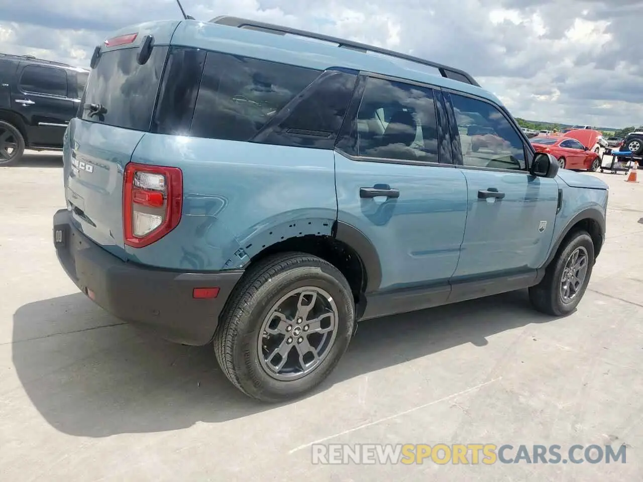 3 Фотография поврежденного автомобиля 3FMCR9B60NRE03603 FORD BRONCO 2022