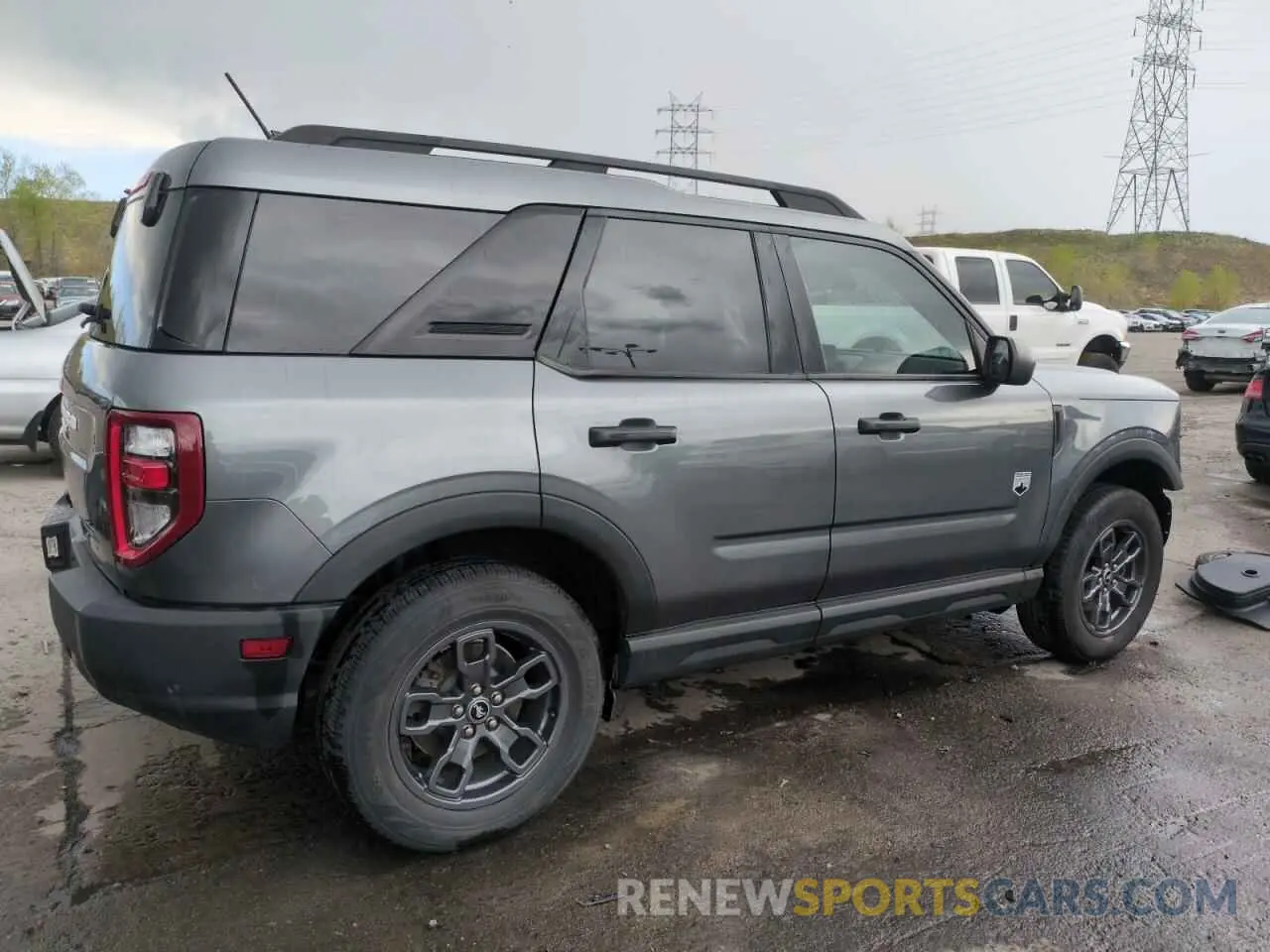 3 Photograph of a damaged car 3FMCR9B62NRD20724 FORD BRONCO 2022