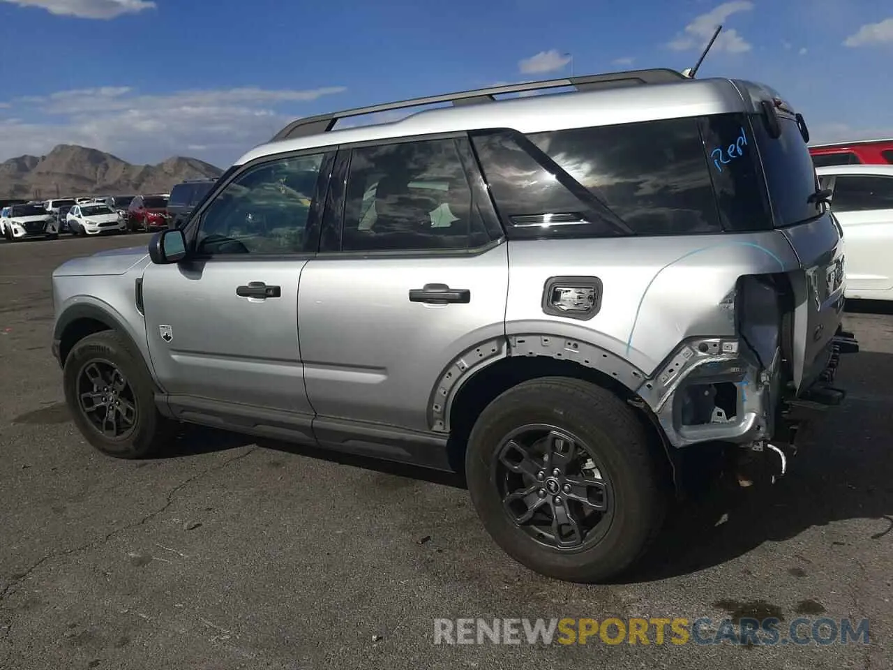 2 Фотография поврежденного автомобиля 3FMCR9B62NRE14750 FORD BRONCO 2022