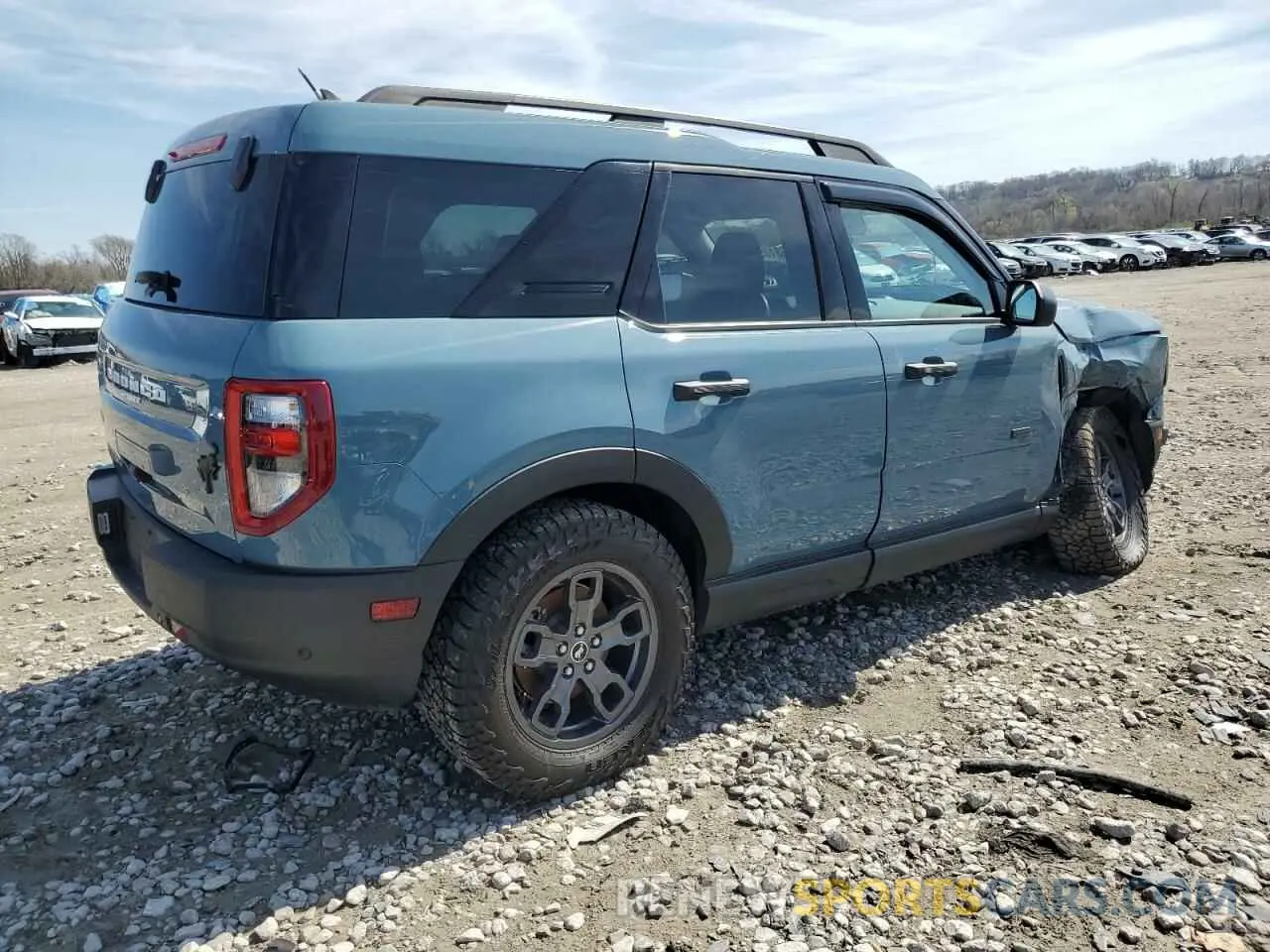3 Photograph of a damaged car 3FMCR9B62NRE17454 FORD BRONCO 2022