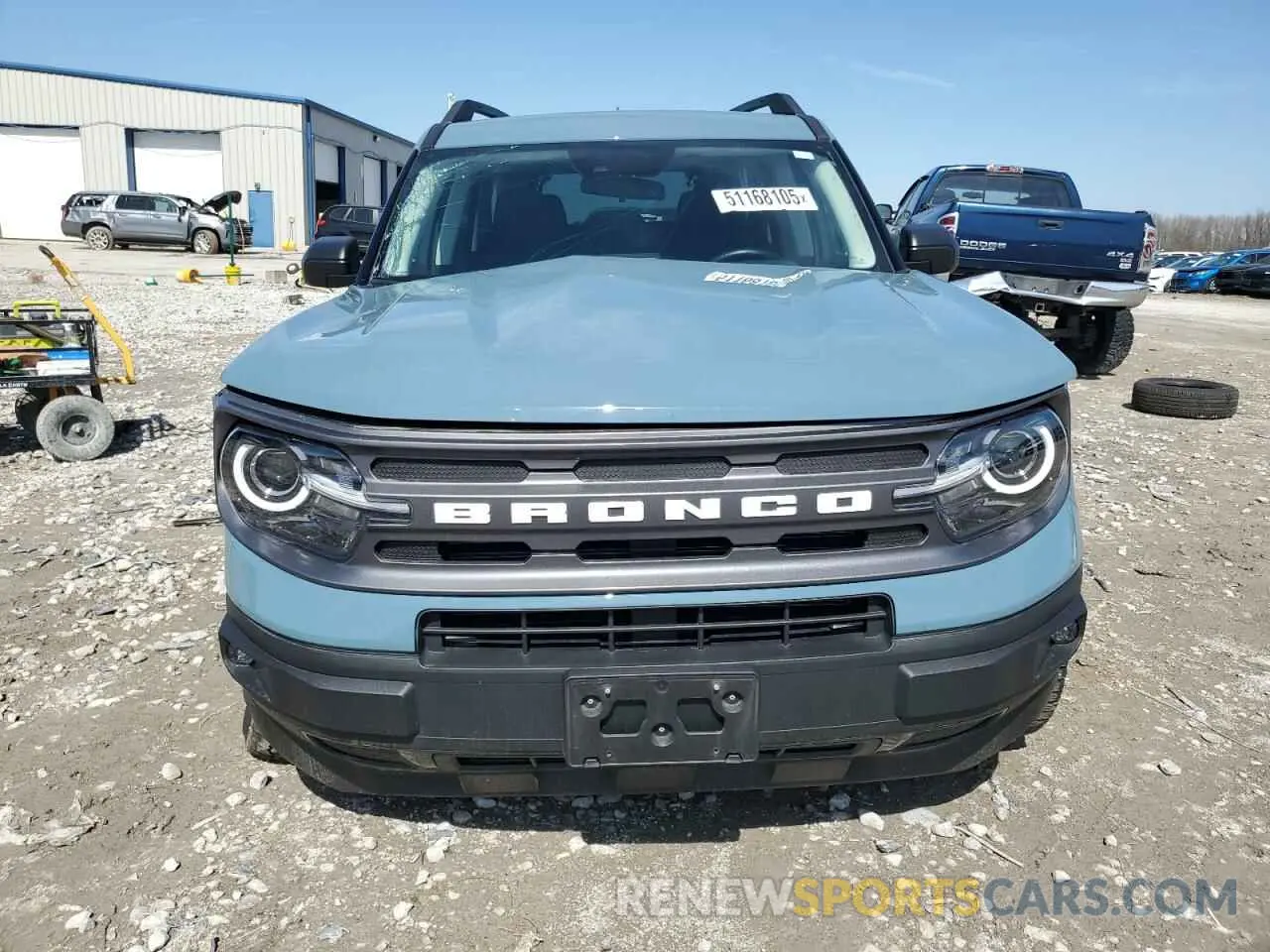 5 Photograph of a damaged car 3FMCR9B62NRE17454 FORD BRONCO 2022