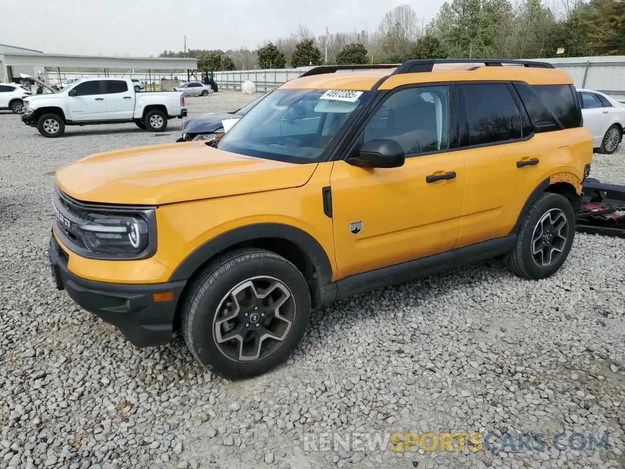1 Photograph of a damaged car 3FMCR9B63NRD58768 FORD BRONCO 2022