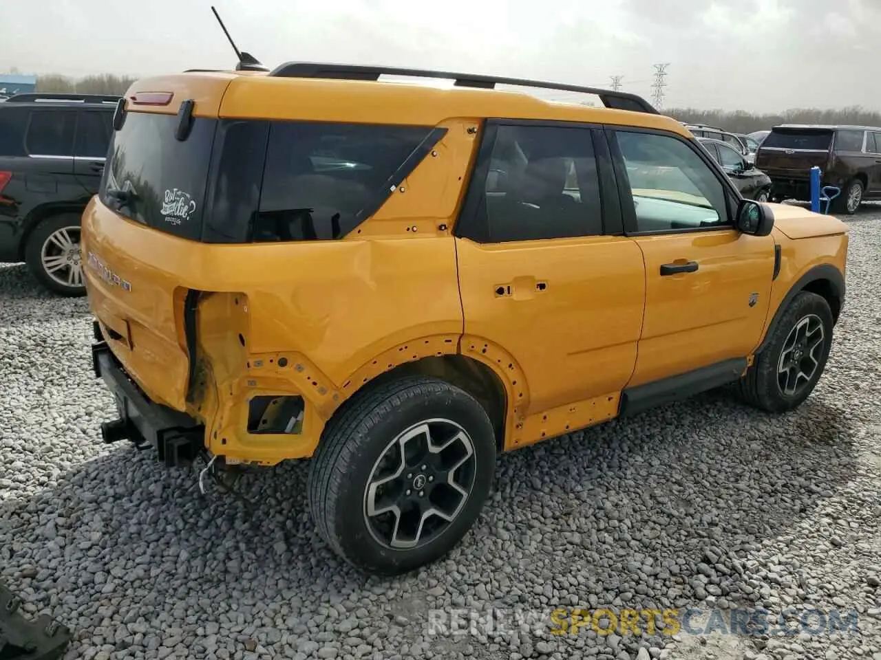 3 Photograph of a damaged car 3FMCR9B63NRD58768 FORD BRONCO 2022