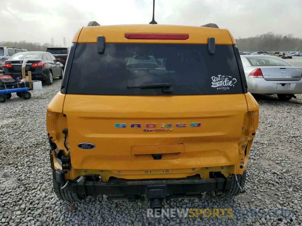6 Photograph of a damaged car 3FMCR9B63NRD58768 FORD BRONCO 2022