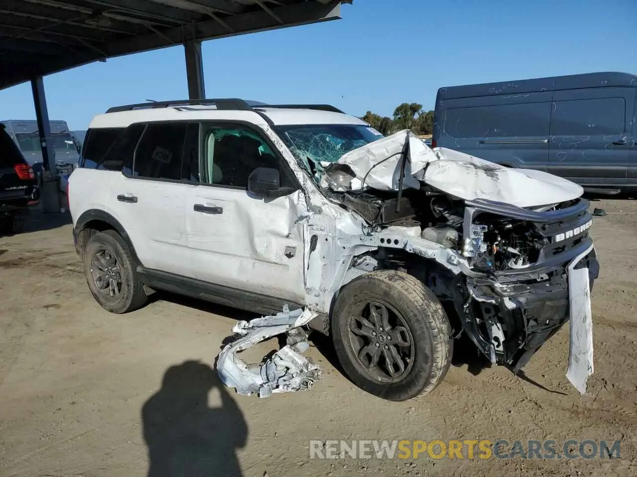 4 Photograph of a damaged car 3FMCR9B64NRD37184 FORD BRONCO 2022