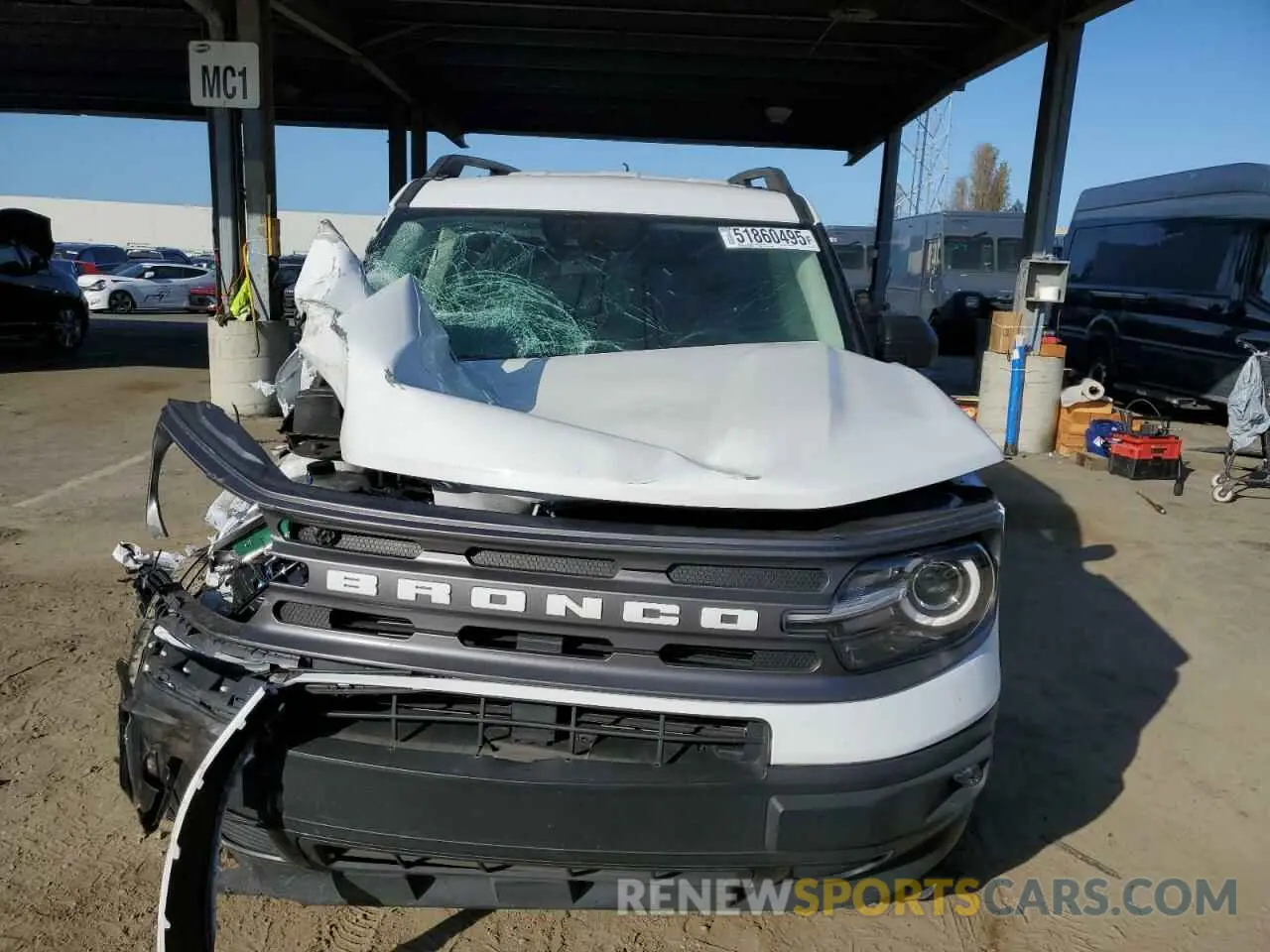 5 Photograph of a damaged car 3FMCR9B64NRD37184 FORD BRONCO 2022