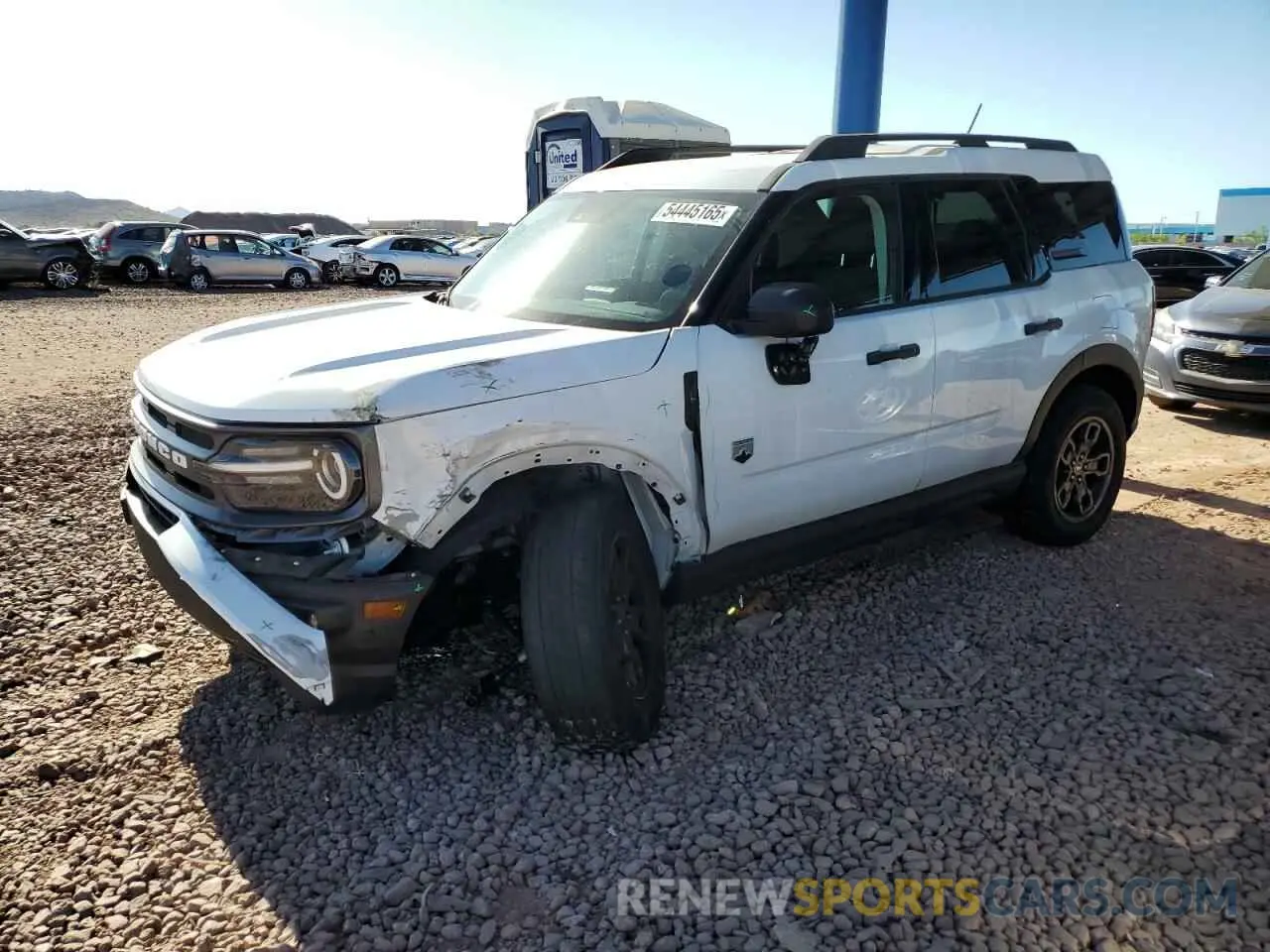 1 Photograph of a damaged car 3FMCR9B64NRE10005 FORD BRONCO 2022