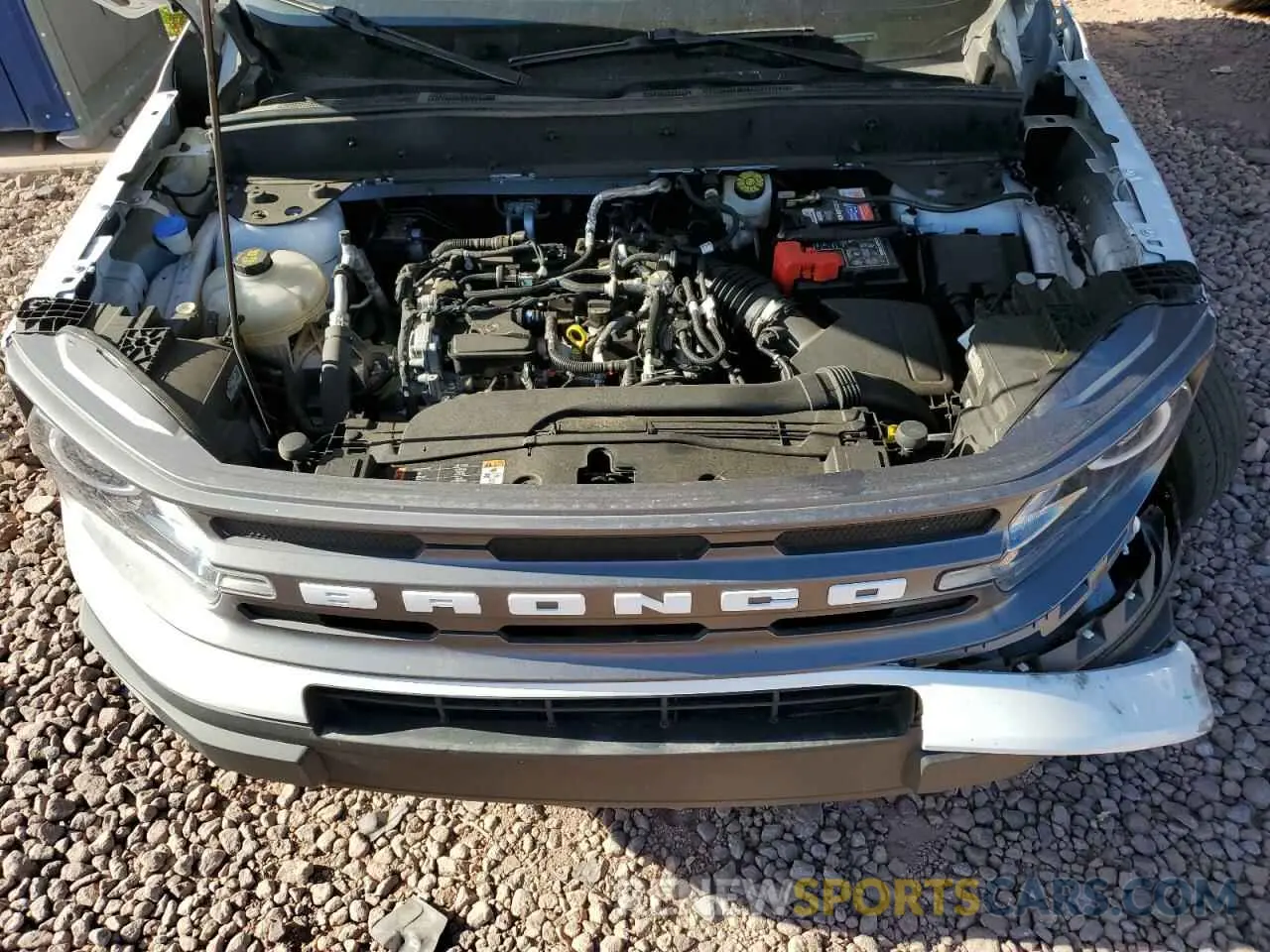 12 Photograph of a damaged car 3FMCR9B64NRE10005 FORD BRONCO 2022