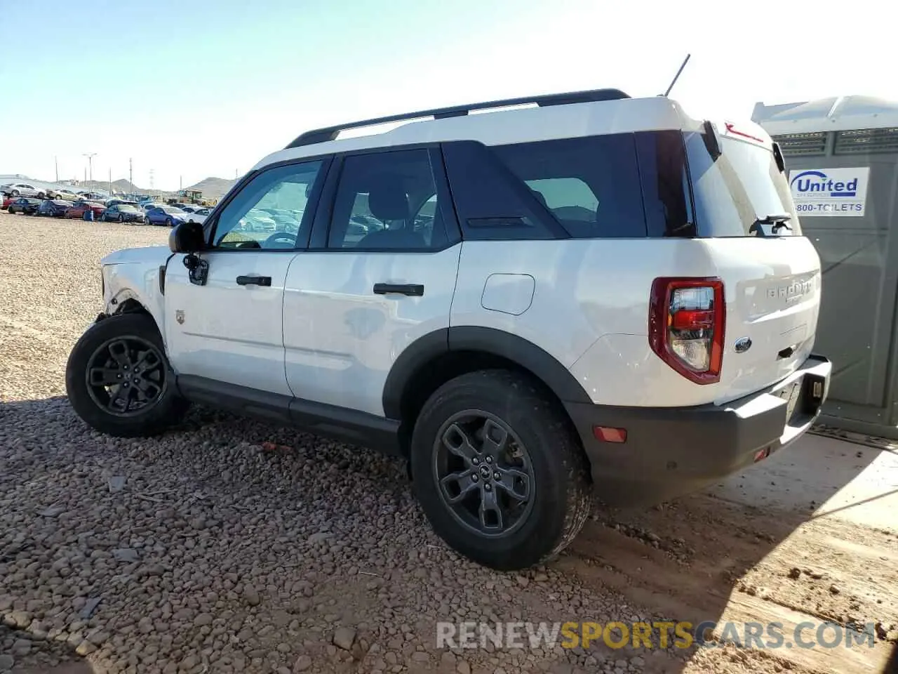 2 Photograph of a damaged car 3FMCR9B64NRE10005 FORD BRONCO 2022