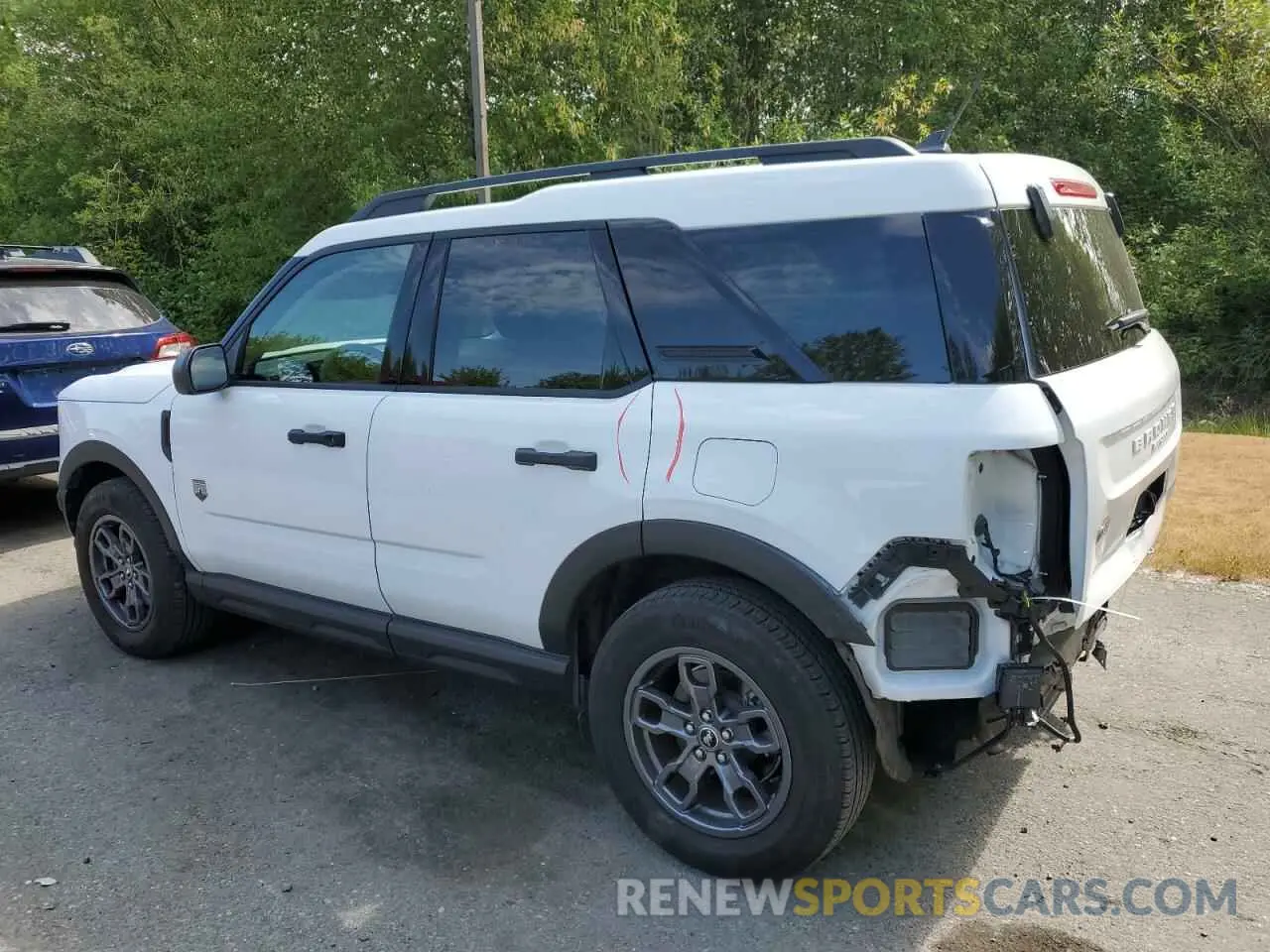 2 Photograph of a damaged car 3FMCR9B65NRD68394 FORD BRONCO 2022