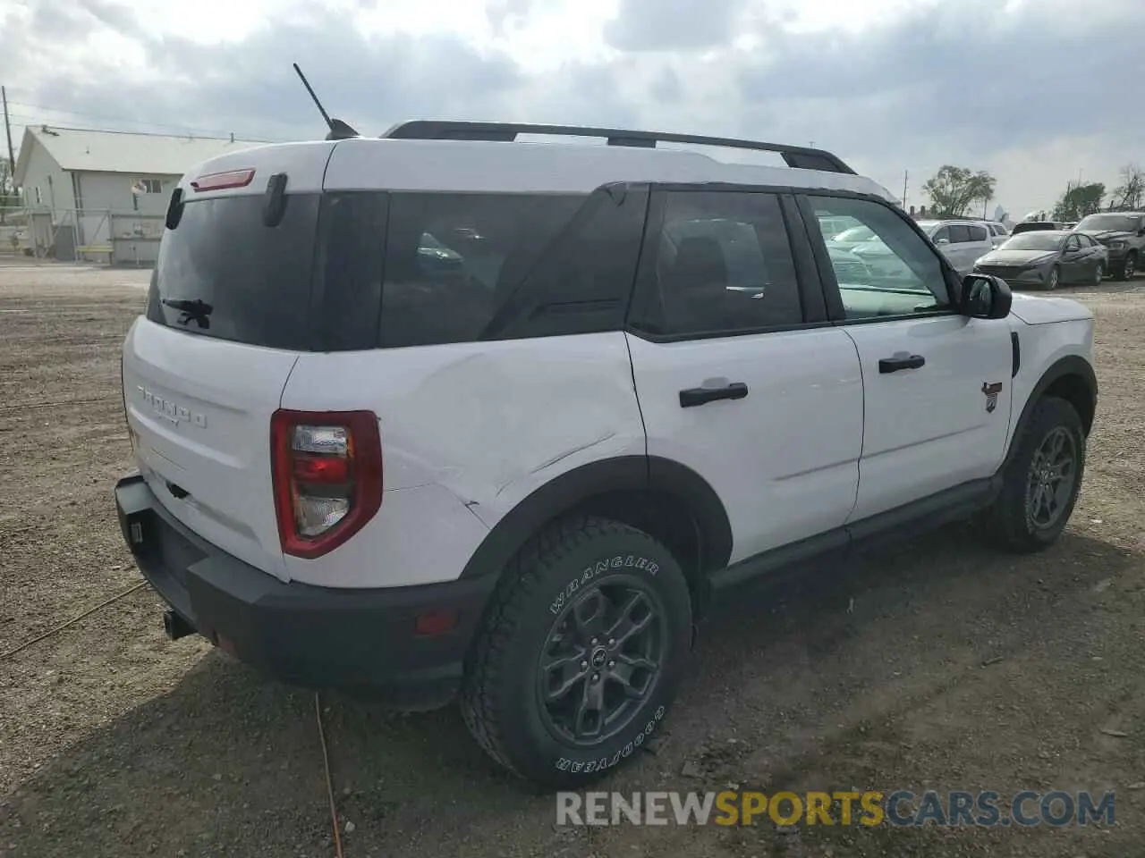 3 Photograph of a damaged car 3FMCR9B65NRE36614 FORD BRONCO 2022