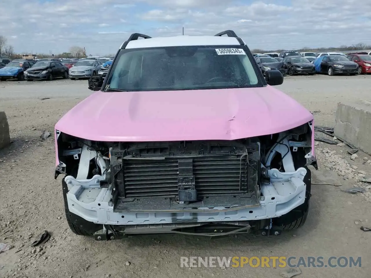 5 Photograph of a damaged car 3FMCR9B66NRD15476 FORD BRONCO 2022