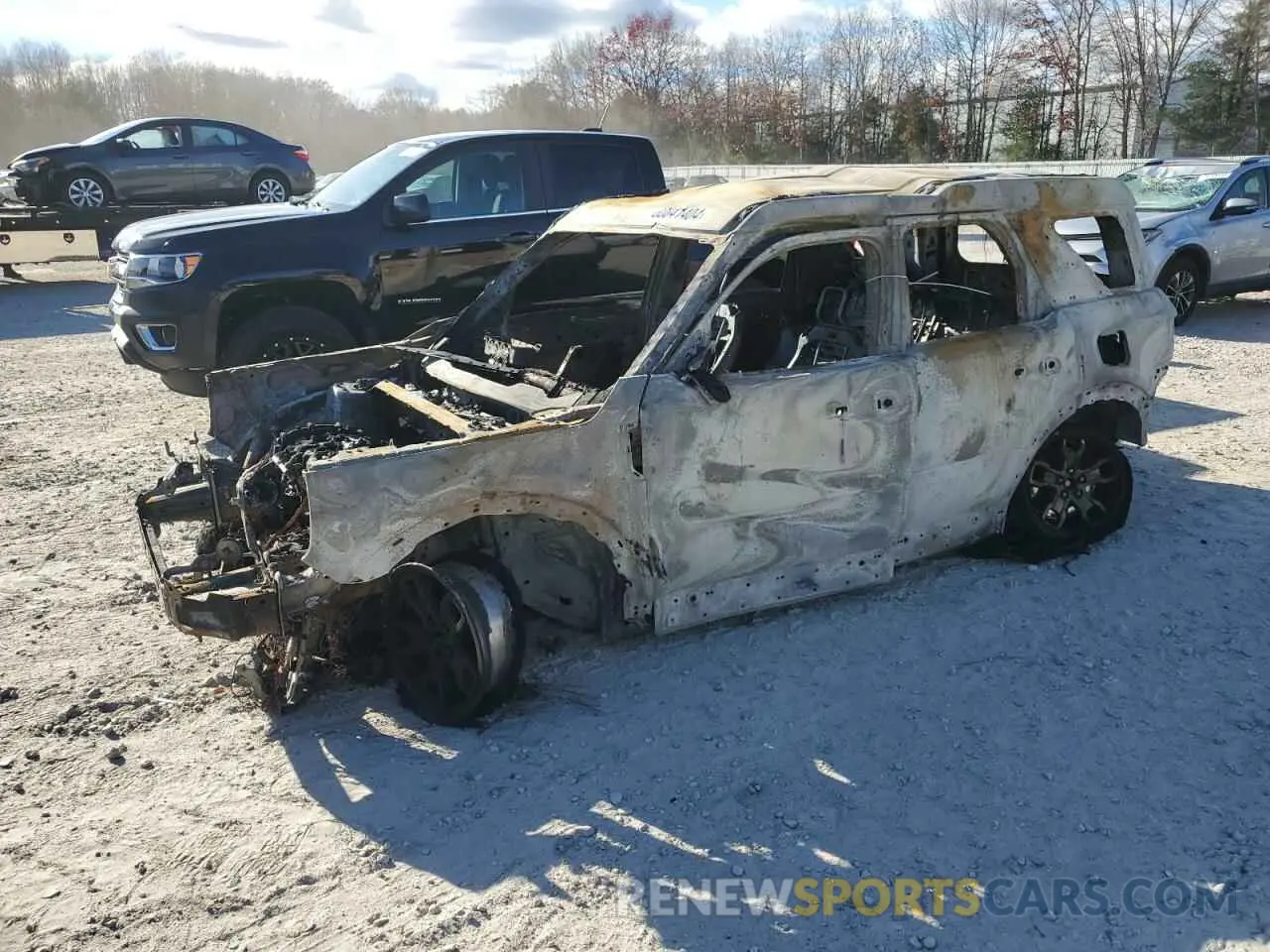1 Photograph of a damaged car 3FMCR9B66NRD58862 FORD BRONCO 2022