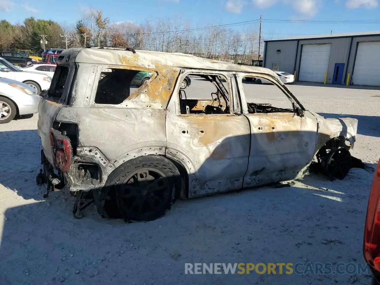 3 Photograph of a damaged car 3FMCR9B66NRD58862 FORD BRONCO 2022