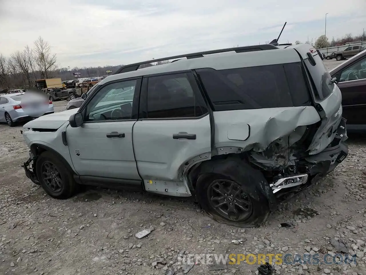 2 Photograph of a damaged car 3FMCR9B67NRD29225 FORD BRONCO 2022