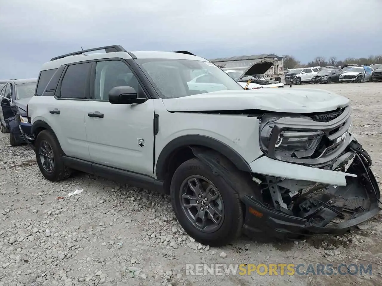 4 Photograph of a damaged car 3FMCR9B67NRD29225 FORD BRONCO 2022