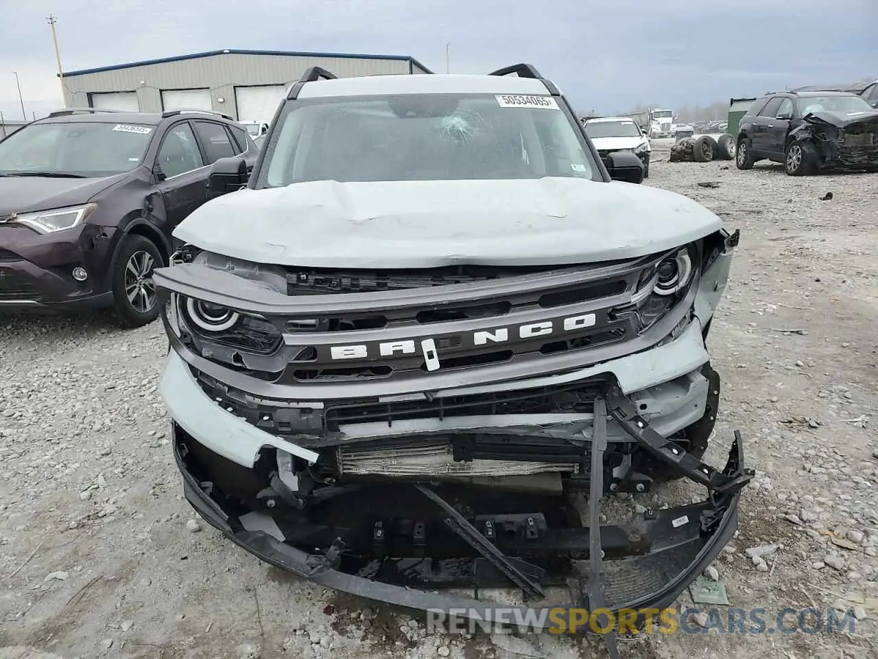 5 Photograph of a damaged car 3FMCR9B67NRD29225 FORD BRONCO 2022