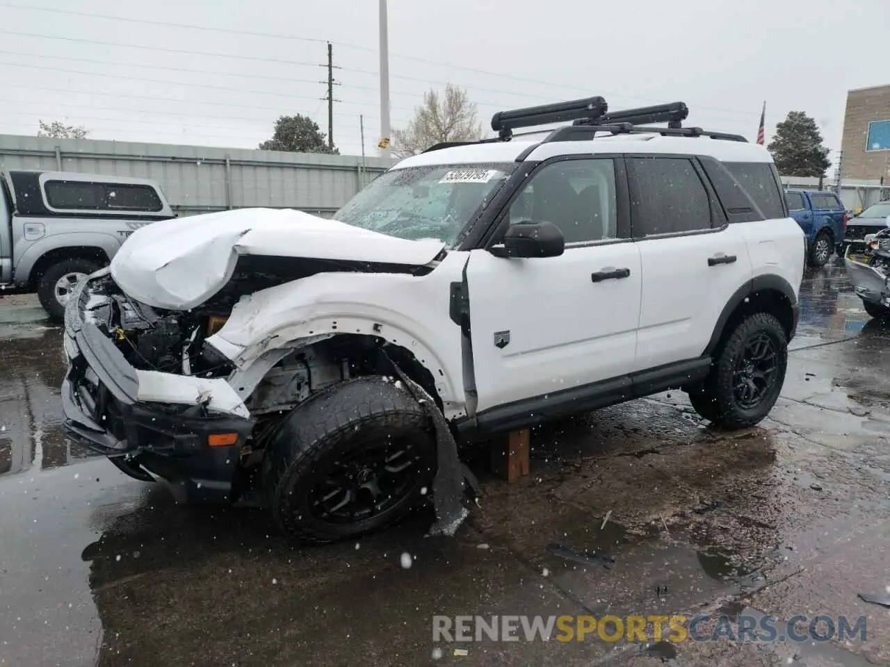 1 Photograph of a damaged car 3FMCR9B68NRD01742 FORD BRONCO 2022