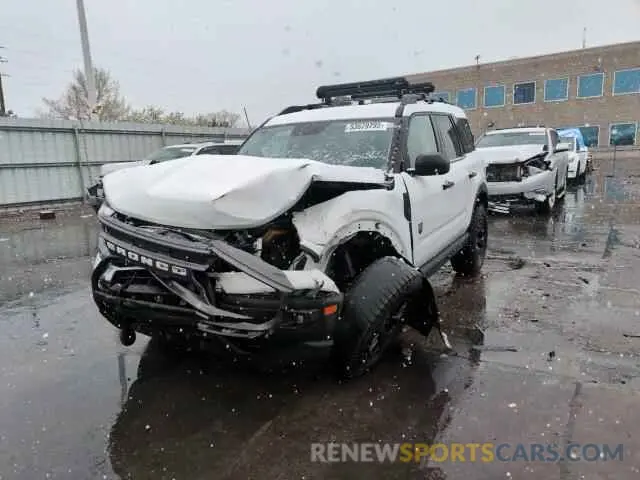14 Photograph of a damaged car 3FMCR9B68NRD01742 FORD BRONCO 2022