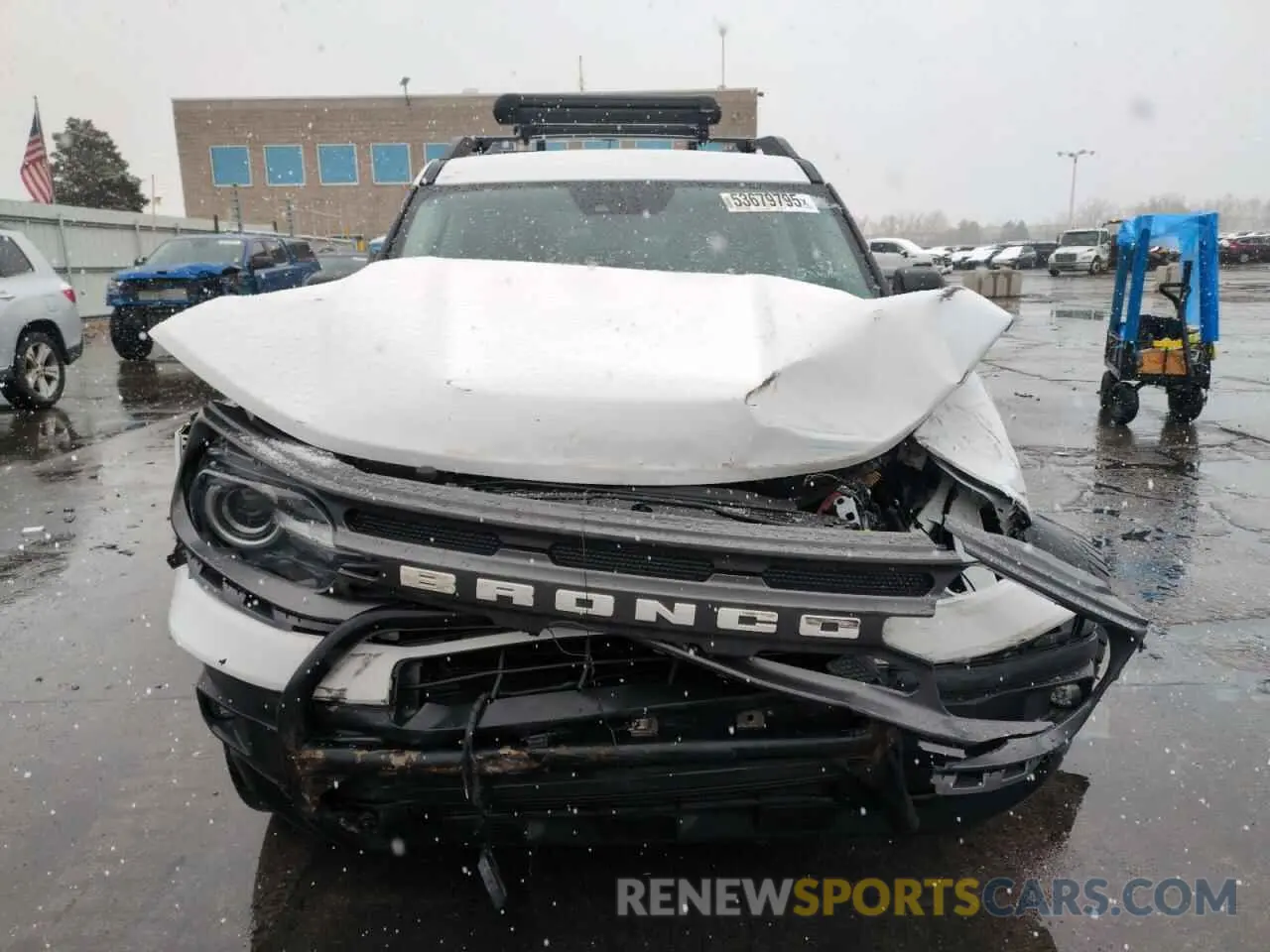 5 Photograph of a damaged car 3FMCR9B68NRD01742 FORD BRONCO 2022