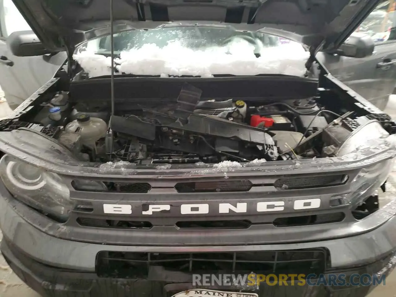 13 Photograph of a damaged car 3FMCR9B68NRD27936 FORD BRONCO 2022