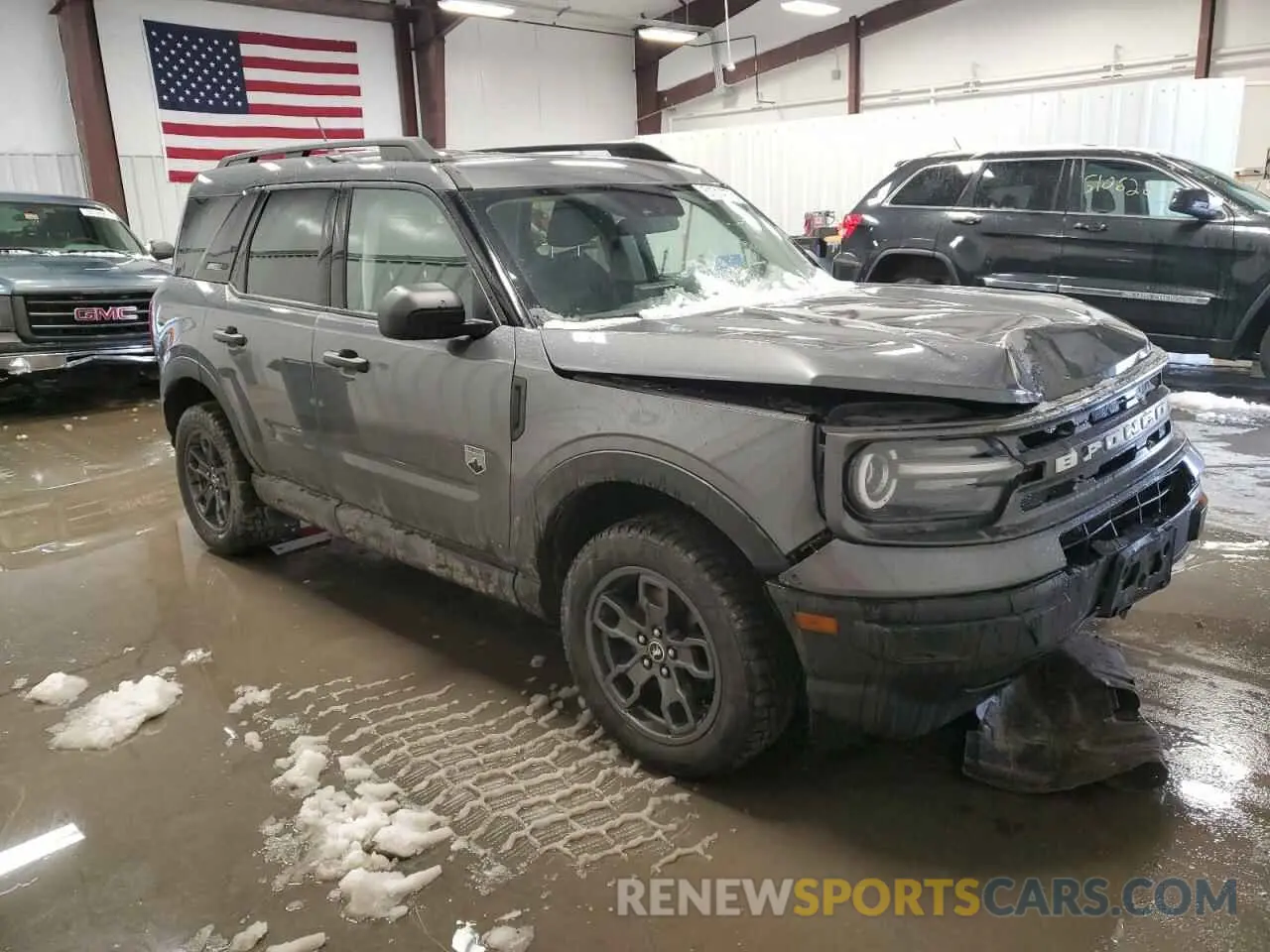 4 Photograph of a damaged car 3FMCR9B68NRD27936 FORD BRONCO 2022