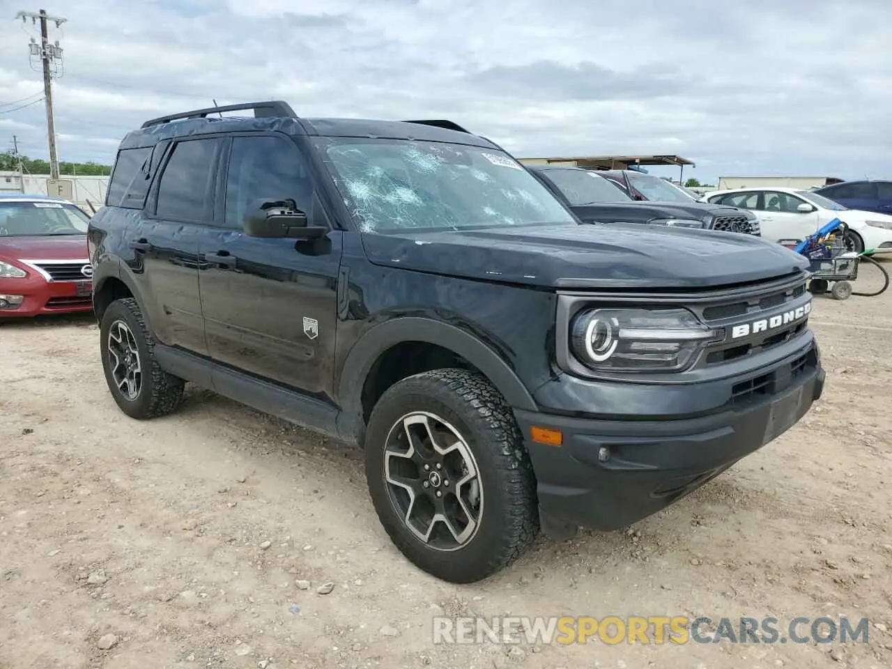 4 Фотография поврежденного автомобиля 3FMCR9B68NRD43134 FORD BRONCO 2022