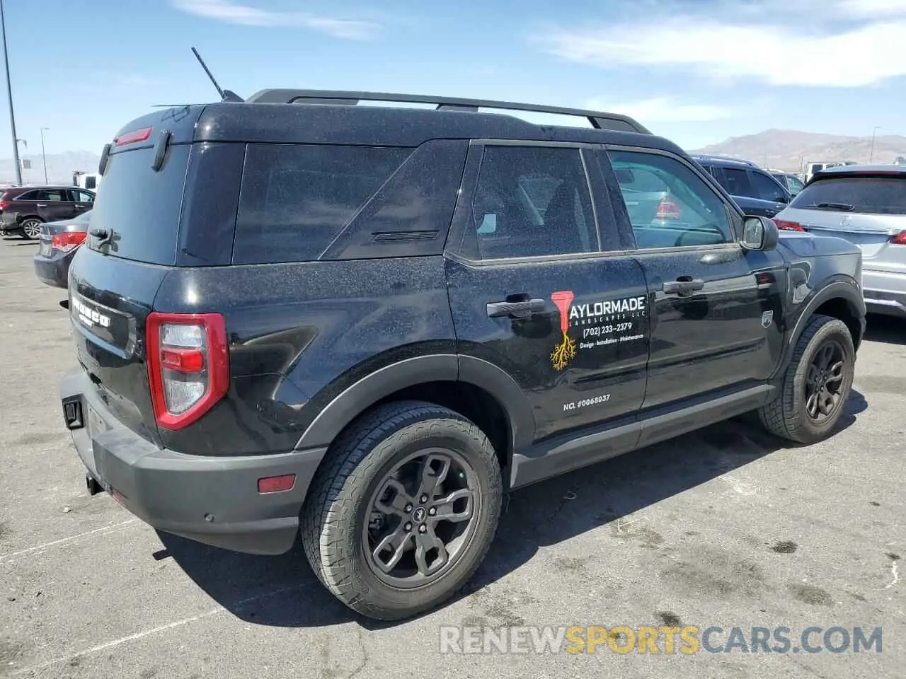3 Photograph of a damaged car 3FMCR9B68NRE06037 FORD BRONCO 2022