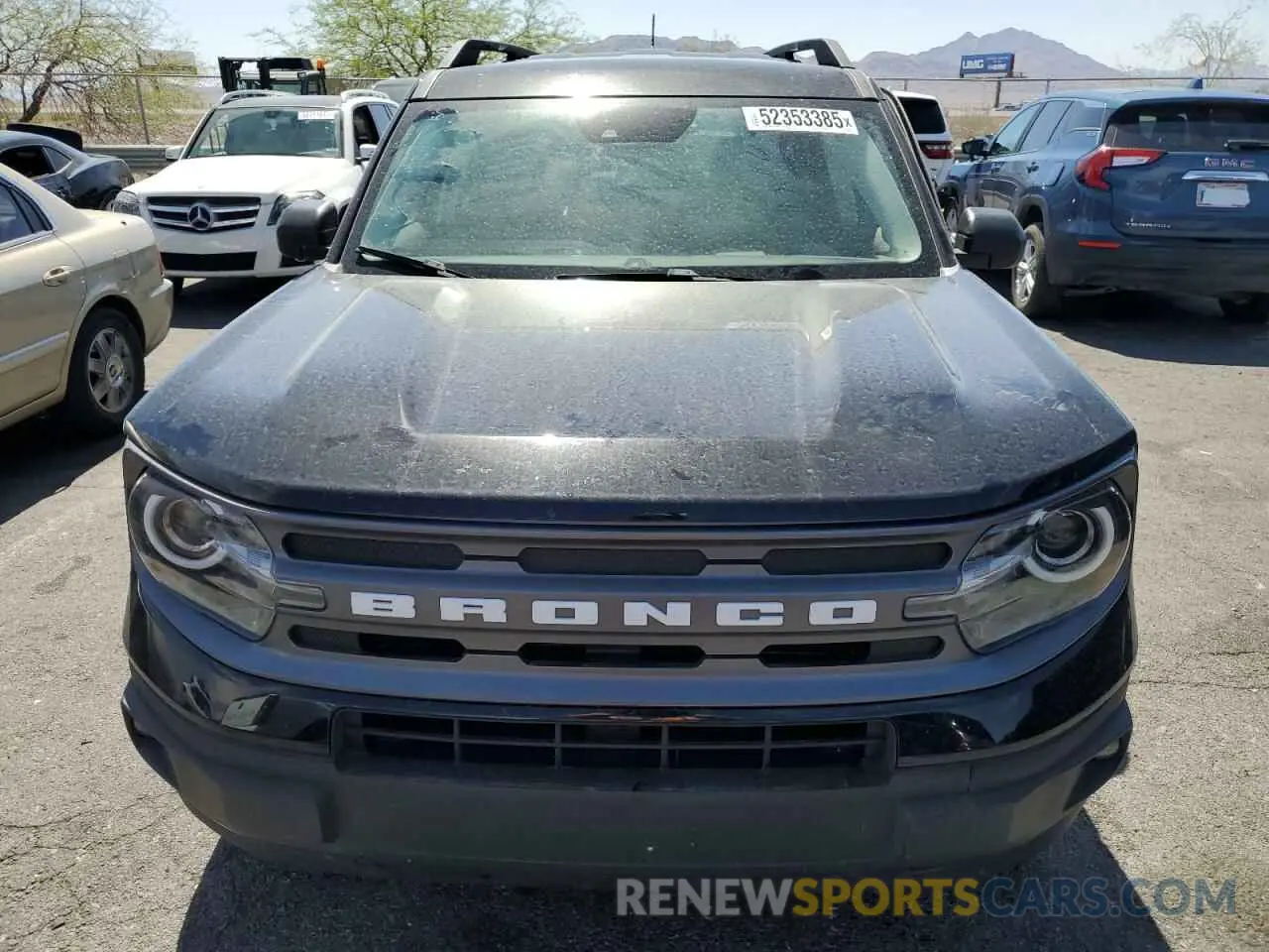 5 Photograph of a damaged car 3FMCR9B68NRE06037 FORD BRONCO 2022