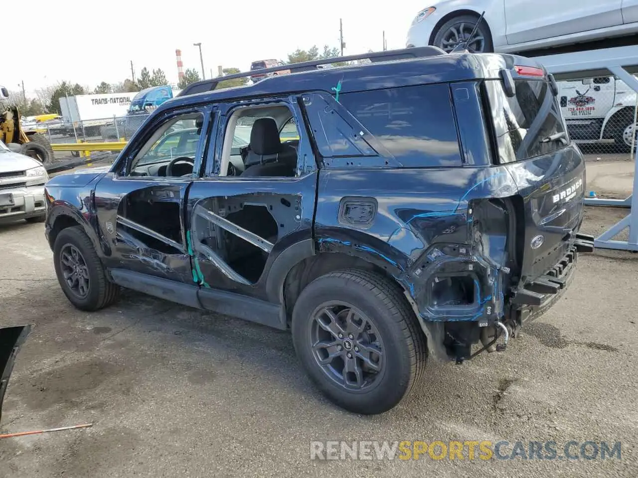 2 Фотография поврежденного автомобиля 3FMCR9B69NRD25547 FORD BRONCO 2022