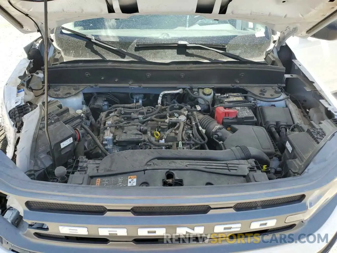 11 Photograph of a damaged car 3FMCR9B69NRD40579 FORD BRONCO 2022