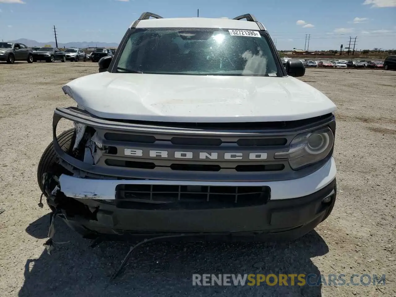 5 Photograph of a damaged car 3FMCR9B69NRD40579 FORD BRONCO 2022
