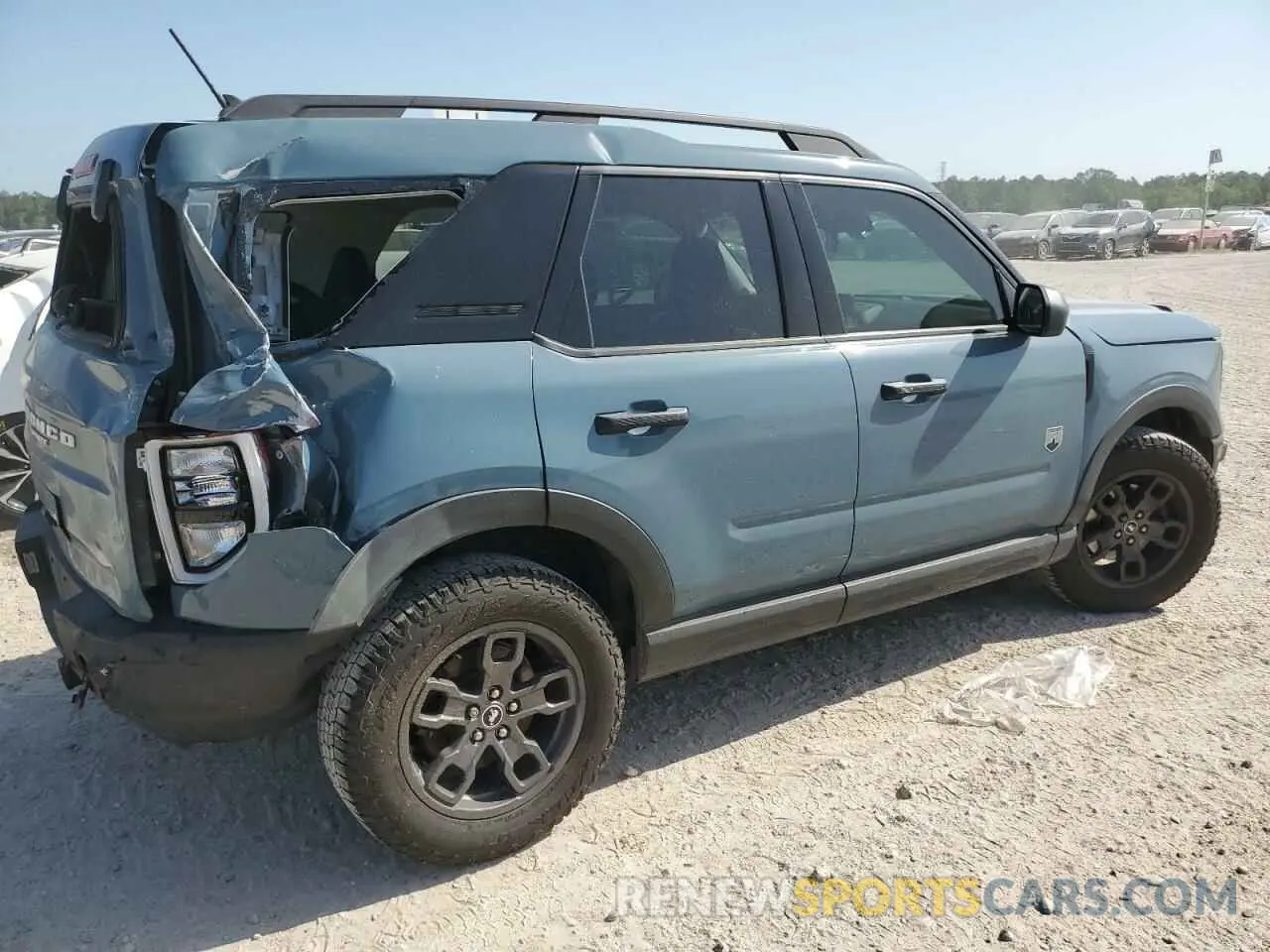 3 Фотография поврежденного автомобиля 3FMCR9B69NRD65823 FORD BRONCO 2022