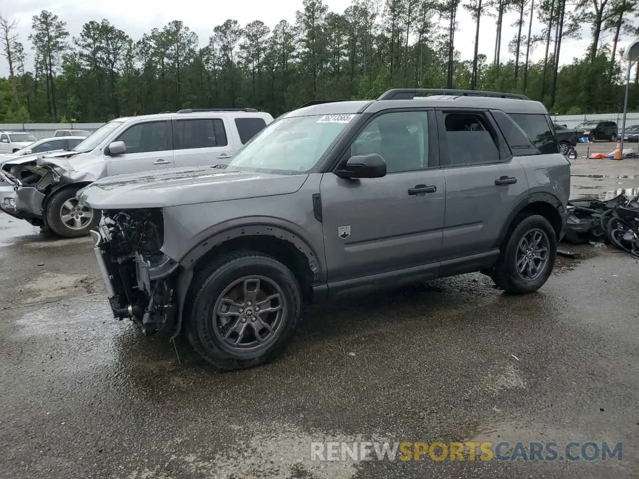 1 Photograph of a damaged car 3FMCR9B6XNRD15271 FORD BRONCO 2022