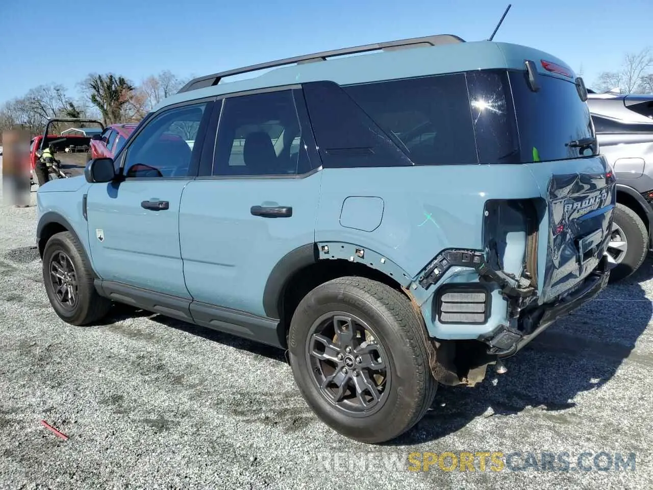 2 Фотография поврежденного автомобиля 3FMCR9B6XNRD32555 FORD BRONCO 2022