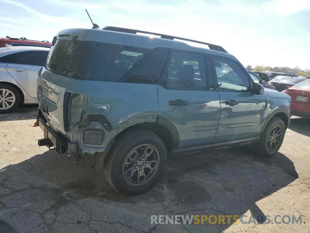 3 Photograph of a damaged car 3FMCR9B6XNRE04080 FORD BRONCO 2022