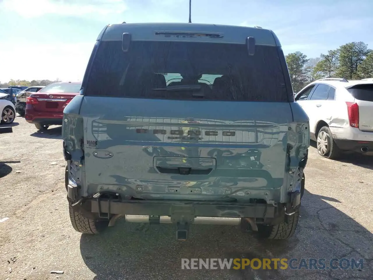 6 Photograph of a damaged car 3FMCR9B6XNRE04080 FORD BRONCO 2022