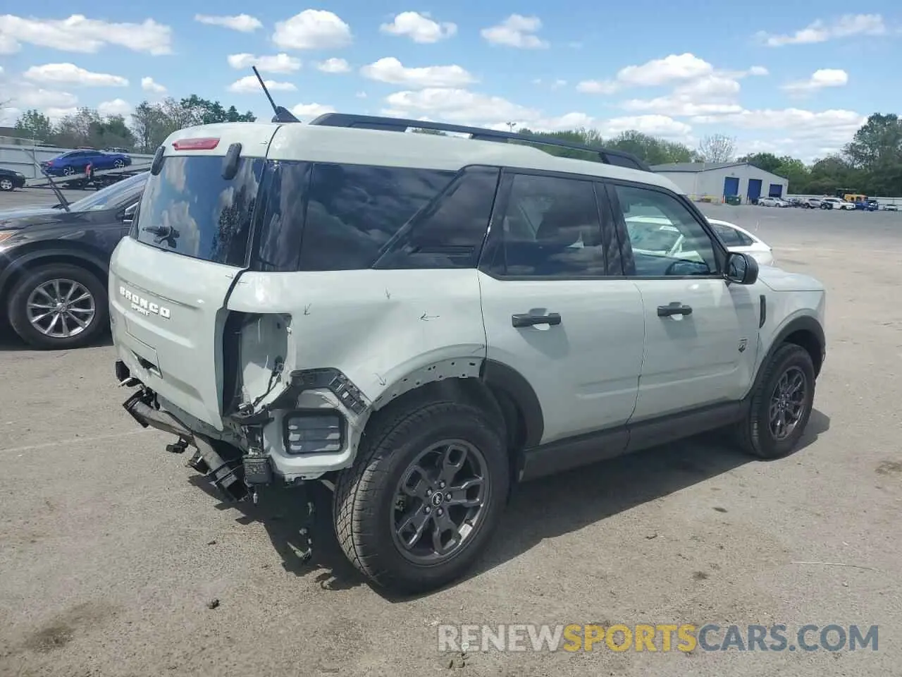3 Photograph of a damaged car 3FMCR9B6XNRE19615 FORD BRONCO 2022