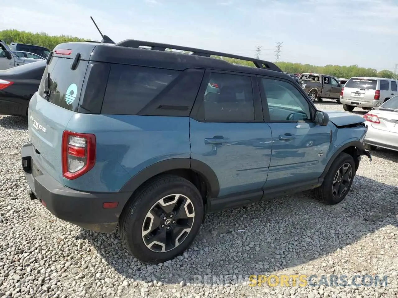 3 Photograph of a damaged car 3FMCR9C60NRE27480 FORD BRONCO 2022