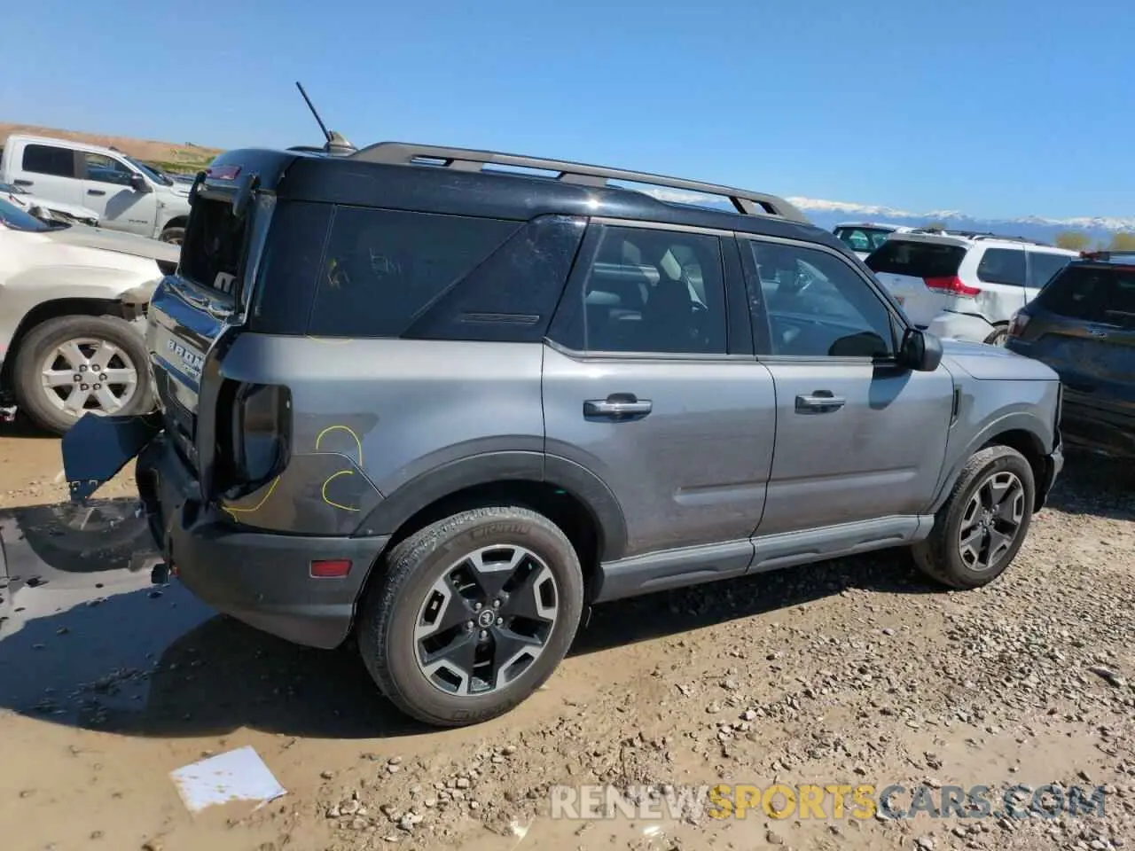3 Фотография поврежденного автомобиля 3FMCR9C61NRD11365 FORD BRONCO 2022