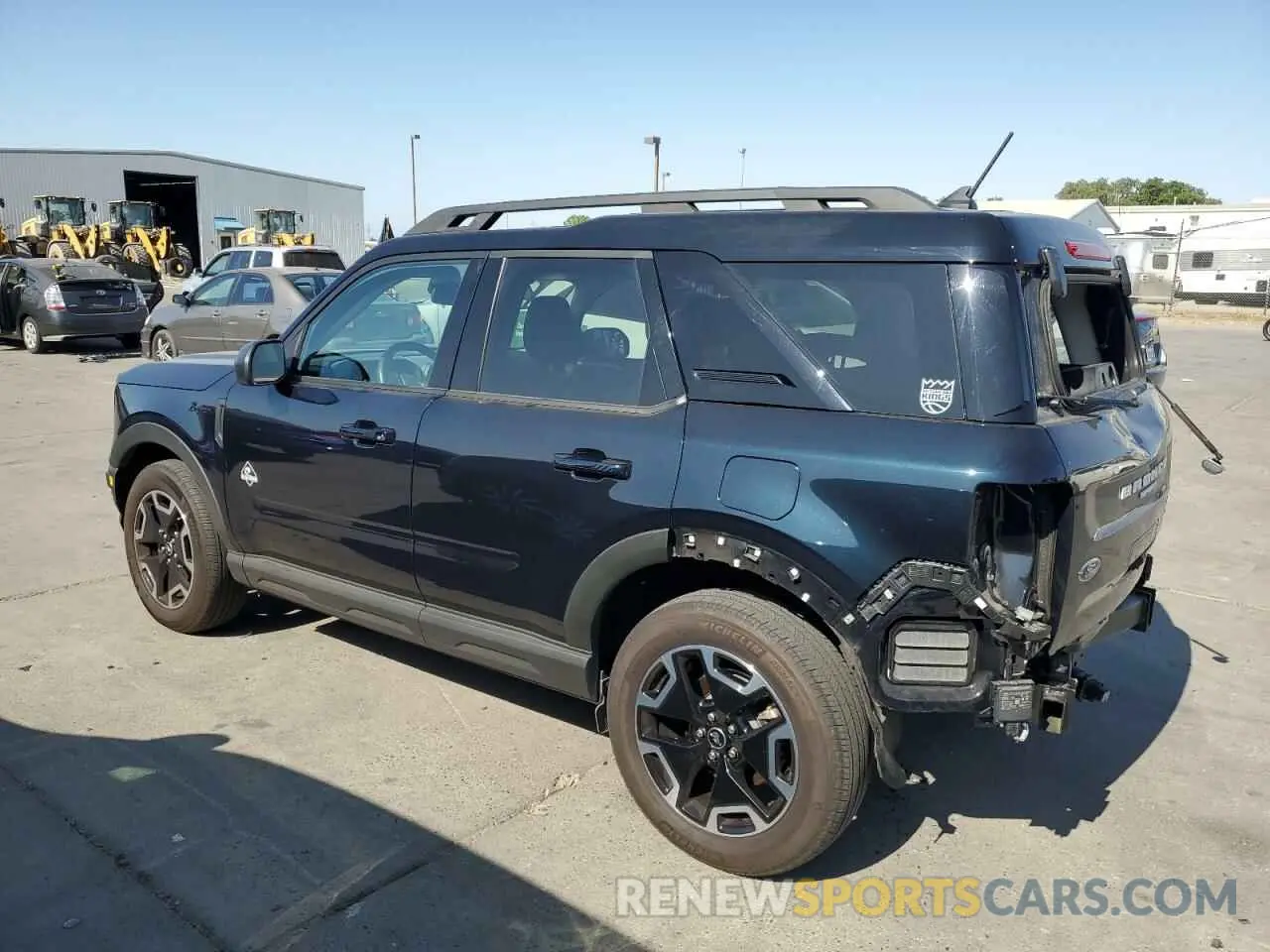 2 Photograph of a damaged car 3FMCR9C63NRD38423 FORD BRONCO 2022
