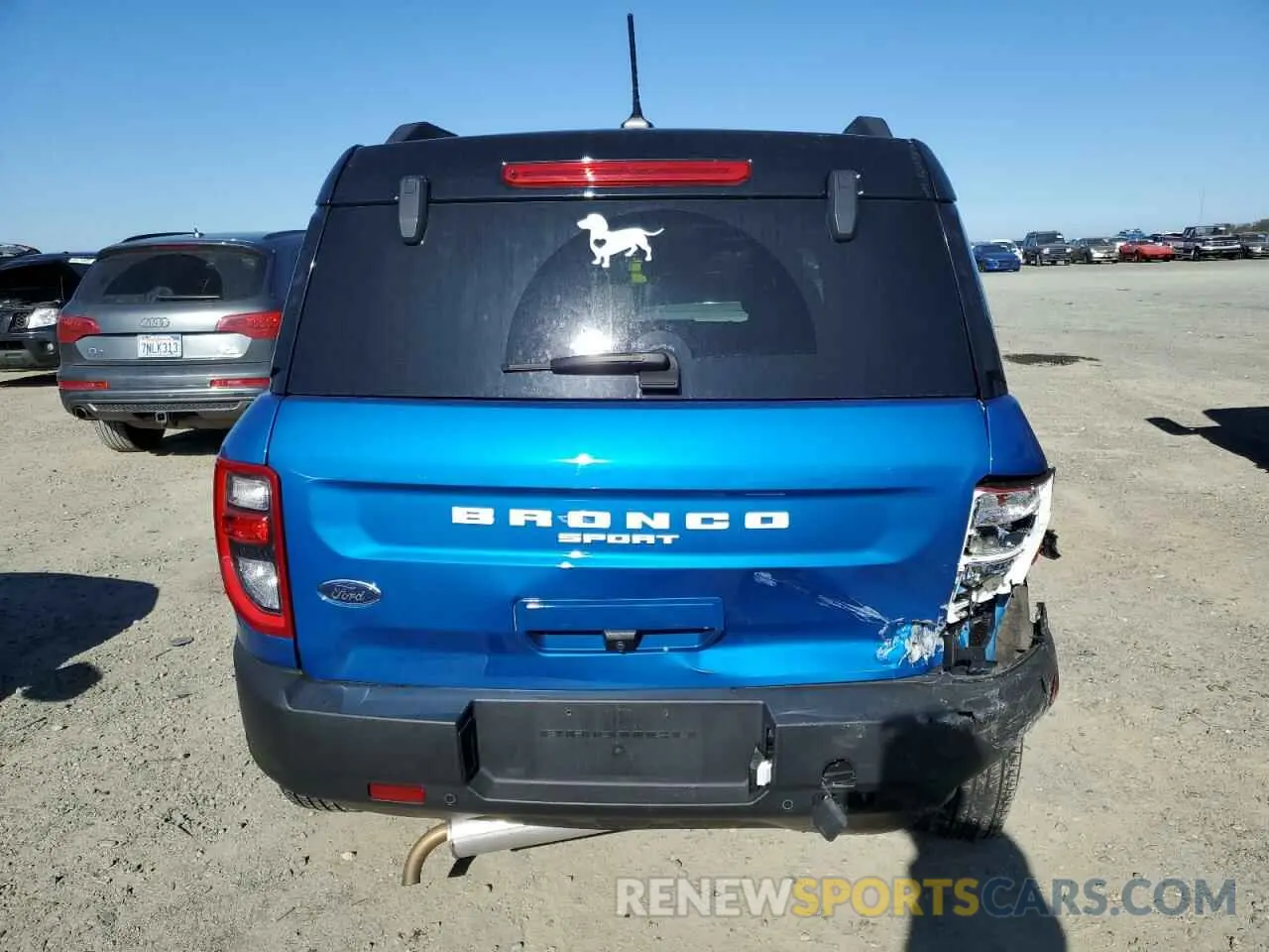 6 Фотография поврежденного автомобиля 3FMCR9C67NRD62028 FORD BRONCO 2022