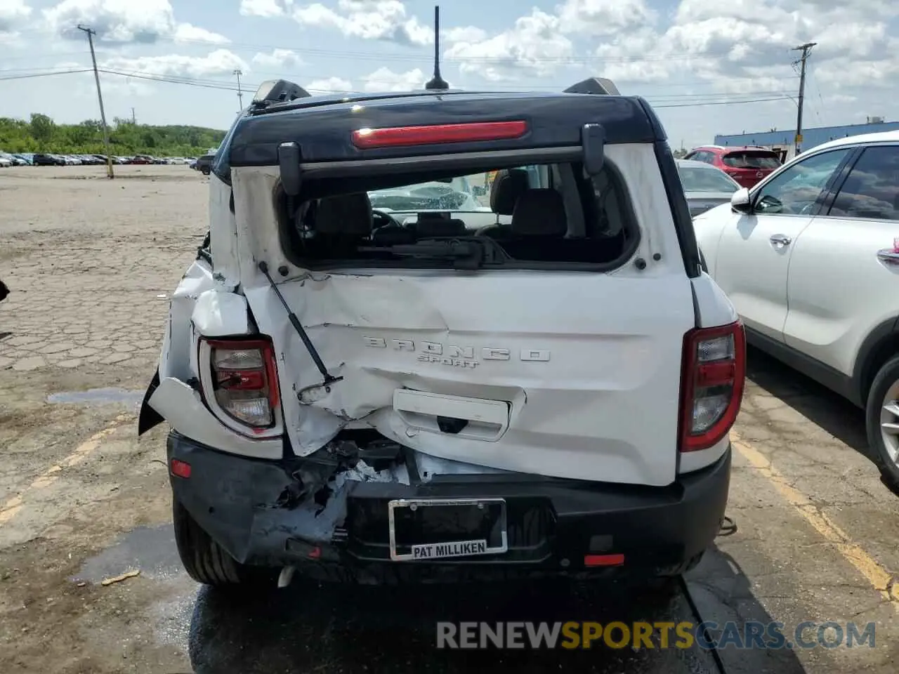 6 Photograph of a damaged car 3FMCR9C69NRD55968 FORD BRONCO 2022